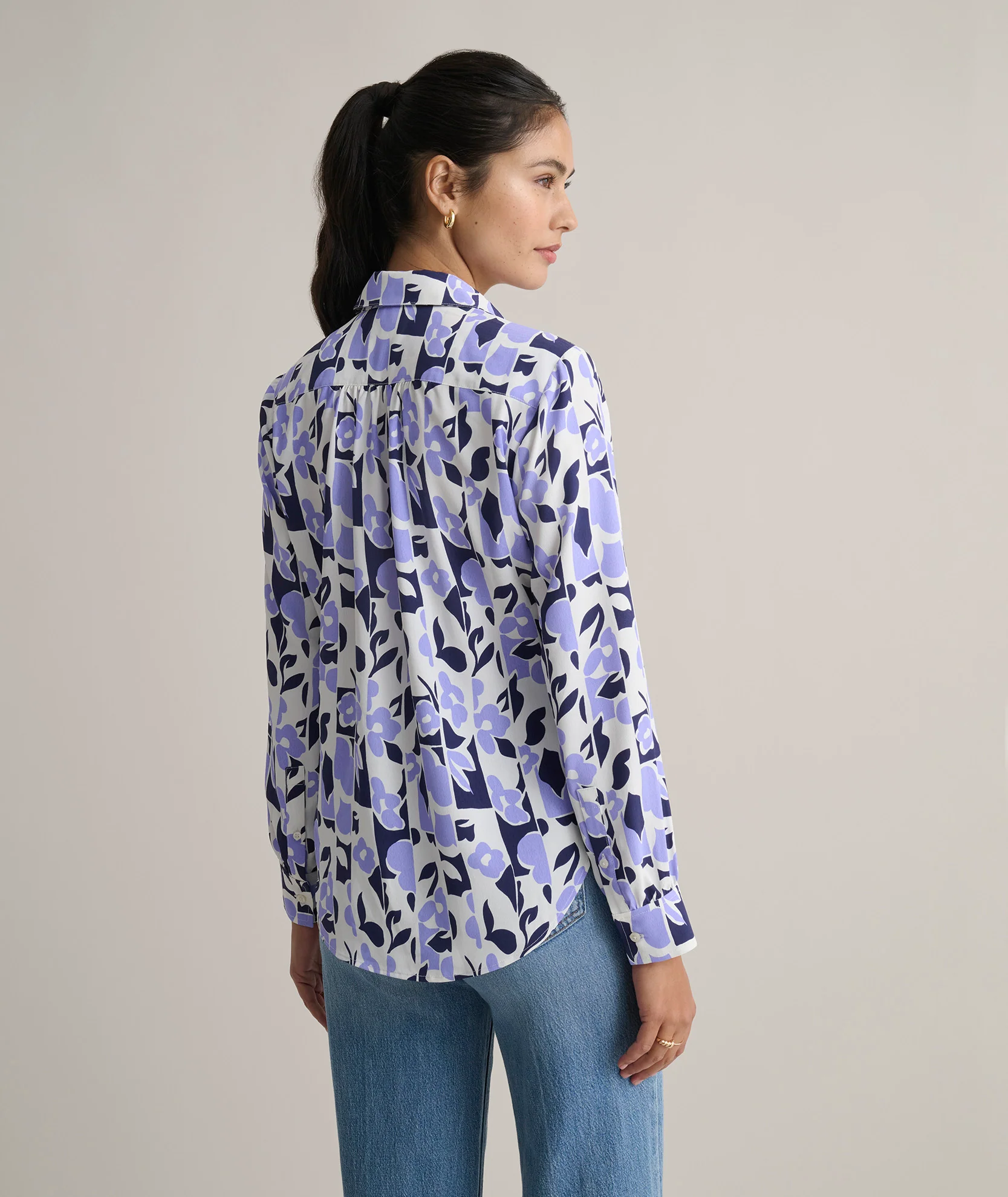 Floral Print Odette Shirt - Image 4