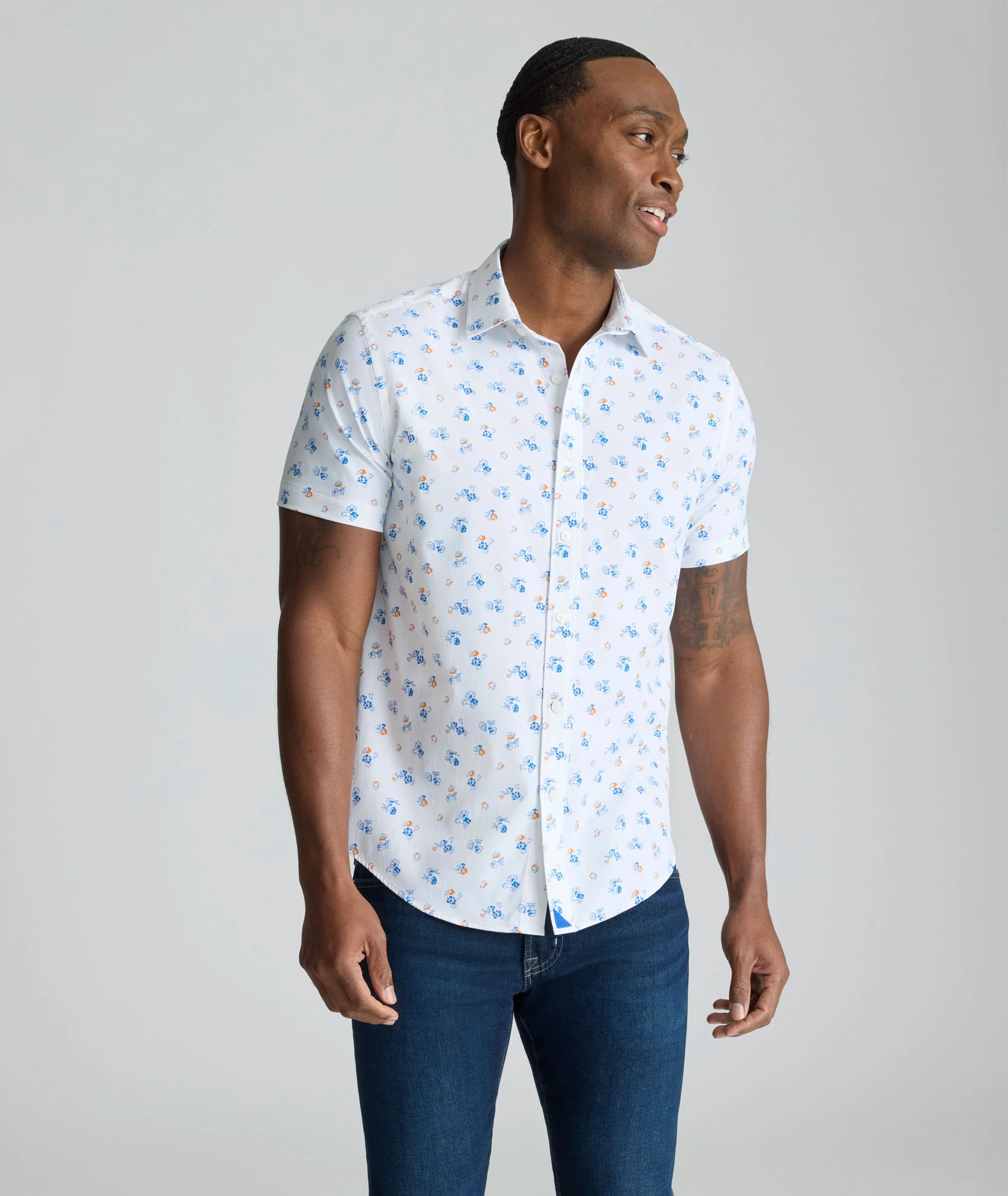 Performance Short-Sleeve Opal Shirt - Image 4