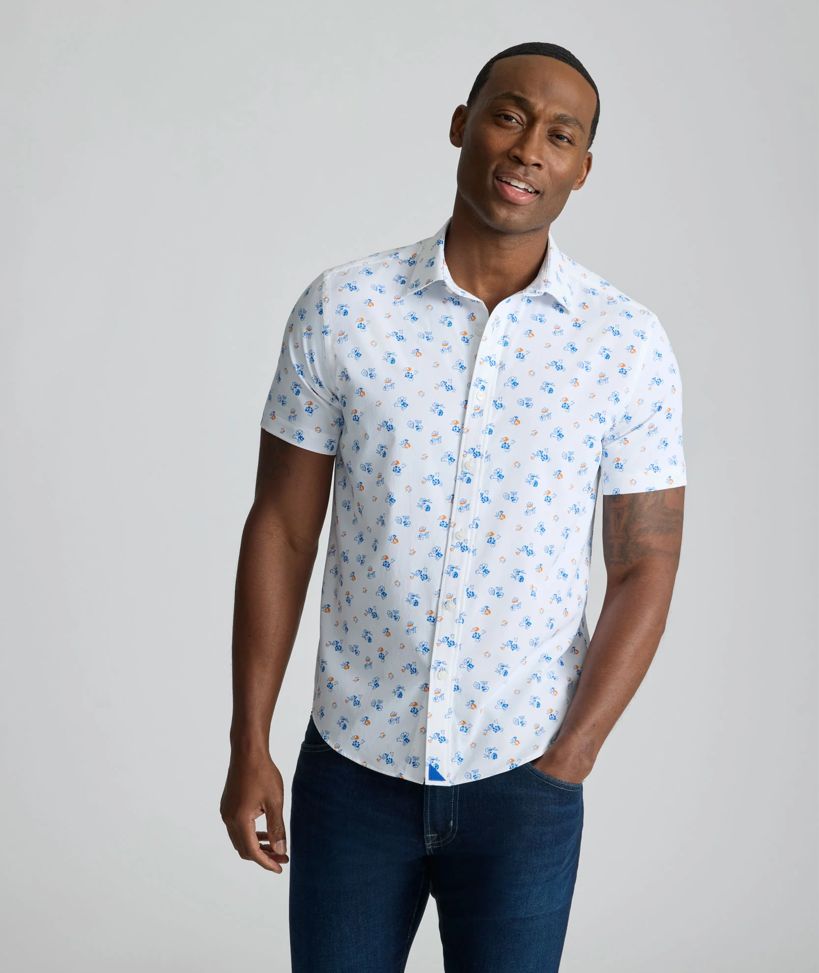 Performance Short-Sleeve Opal Shirt - Image 5