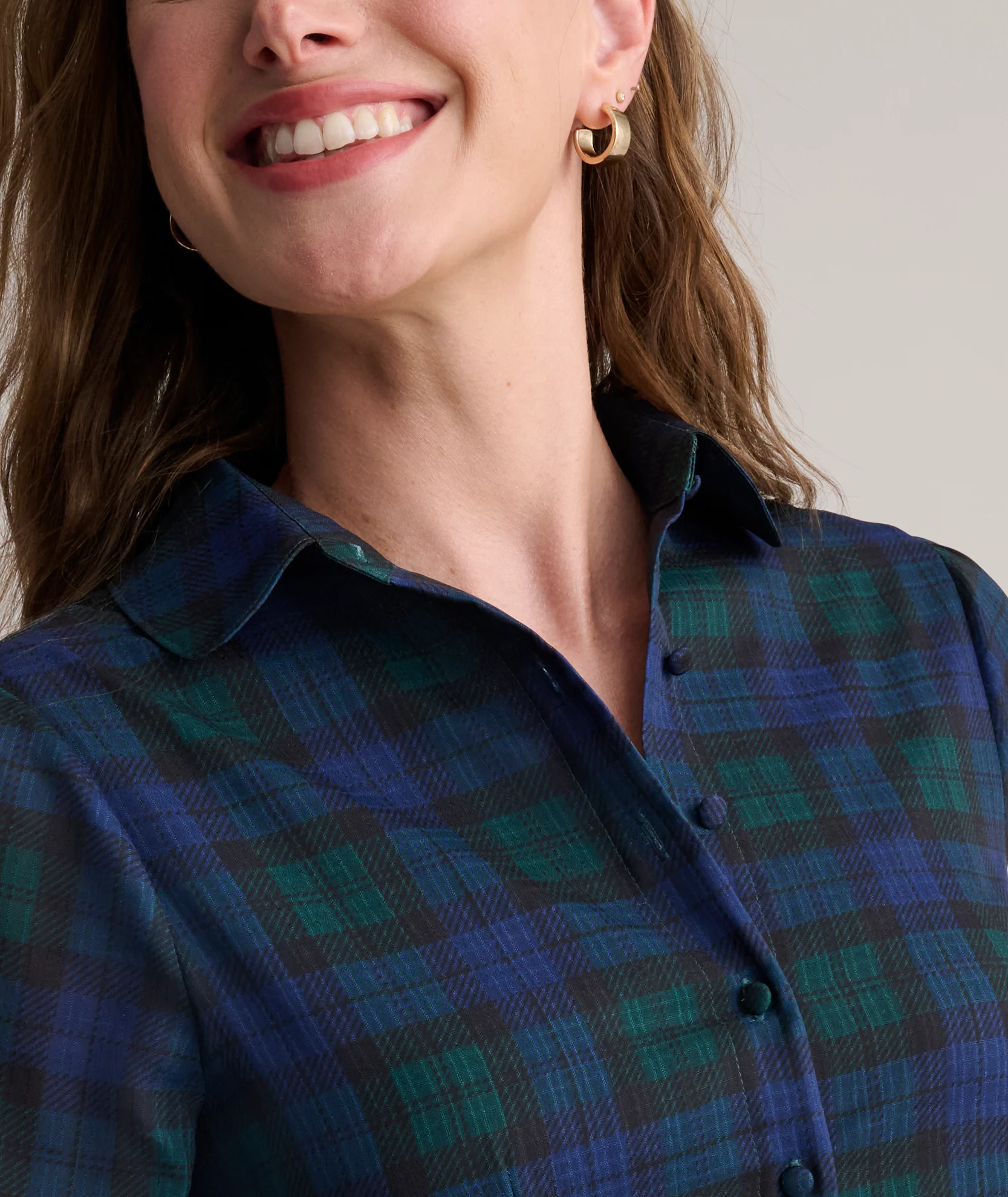 Blackwatch Plaid Paige Dress - FINAL SALE - Image 4