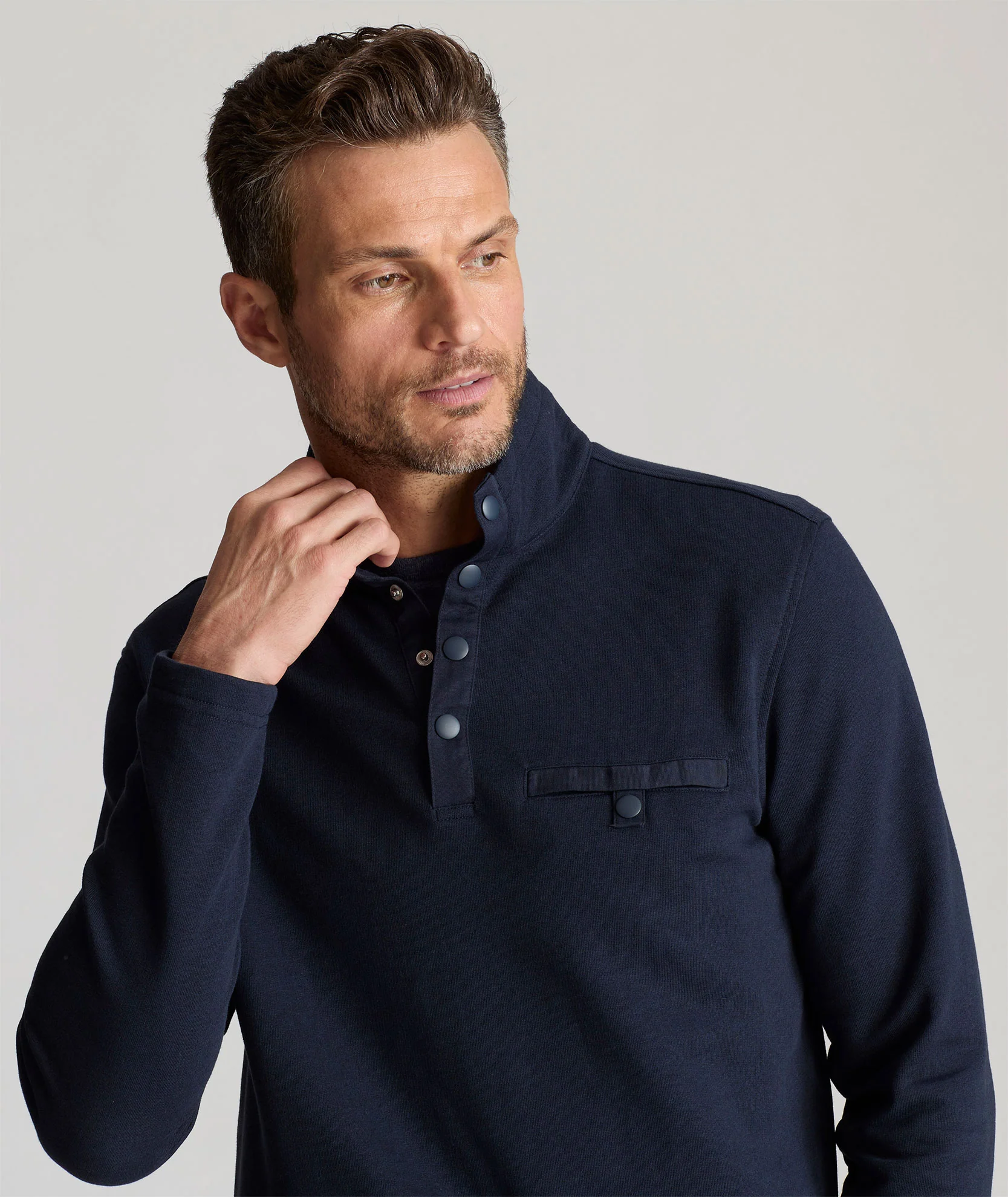 Snap Fleece Pullover - Image 3