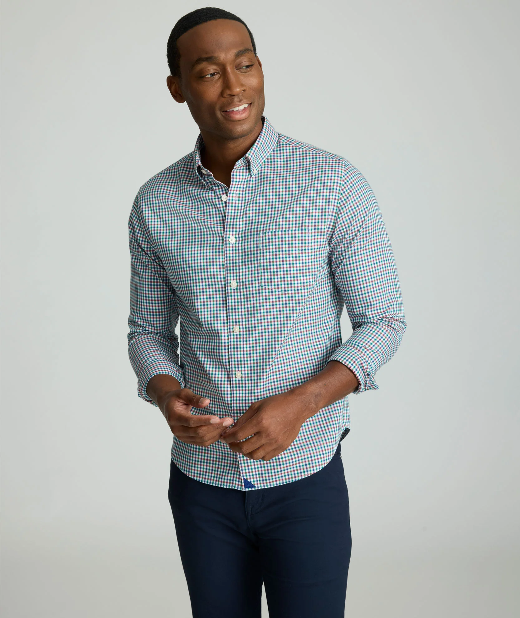 Wrinkle-Free Pomerose Shirt - Image 2