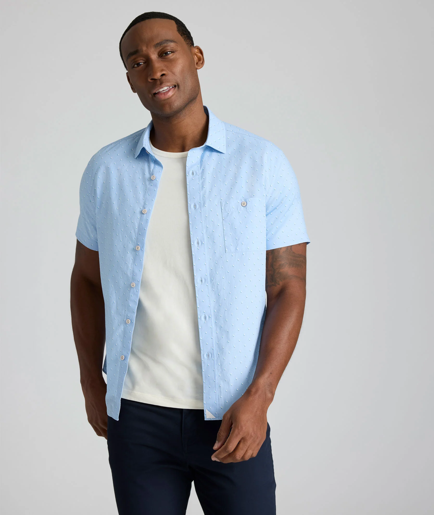 Summerweight Short-Sleeve Quinn Shirt - FINAL SALE - Image 3