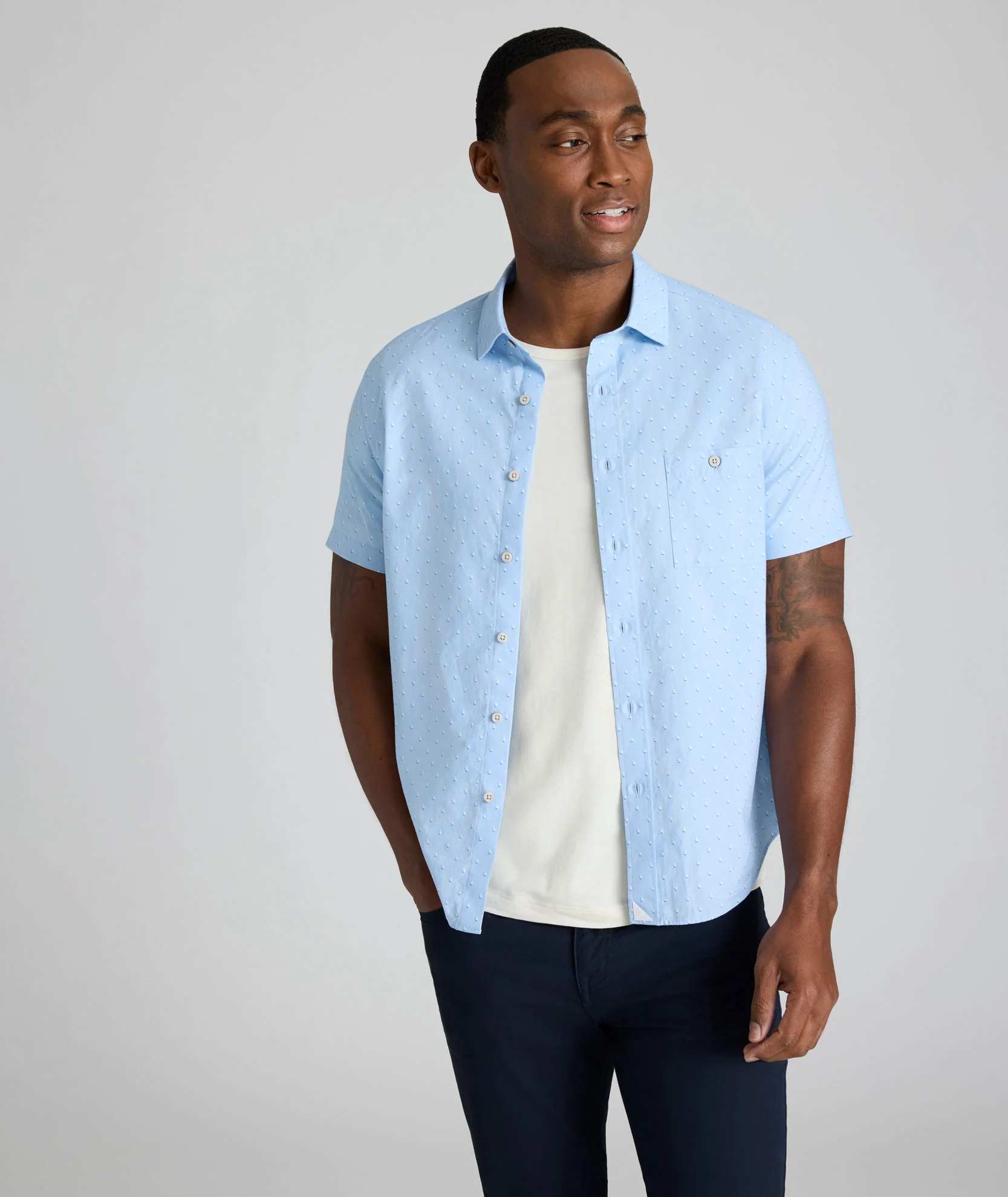 Summerweight Short-Sleeve Quinn Shirt - FINAL SALE - Image 4