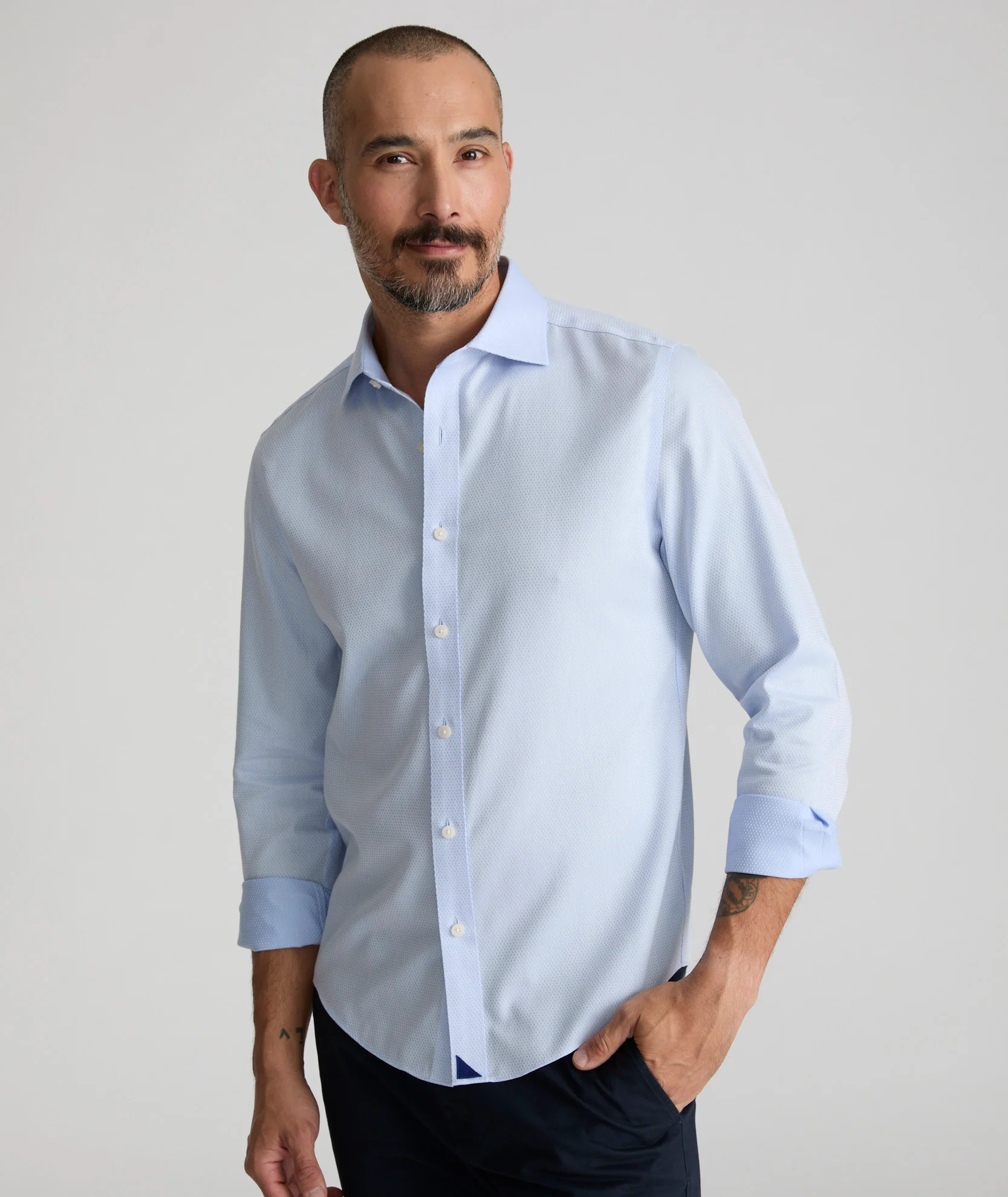 Wrinkle-Free Richards Shirt - FINAL SALE - Image 3