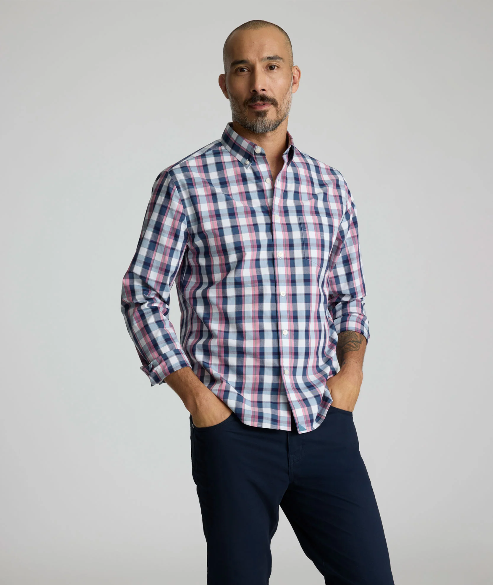 Wrinkle-Free Schwarz Shirt - FINAL SALE - Image 4
