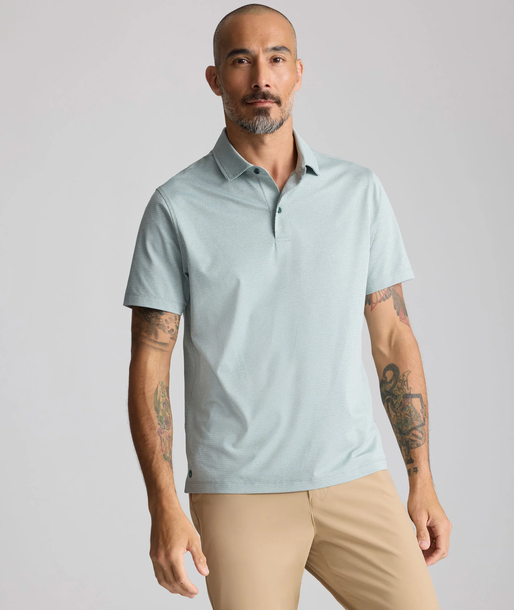 Textured Performance Polo - Image 3