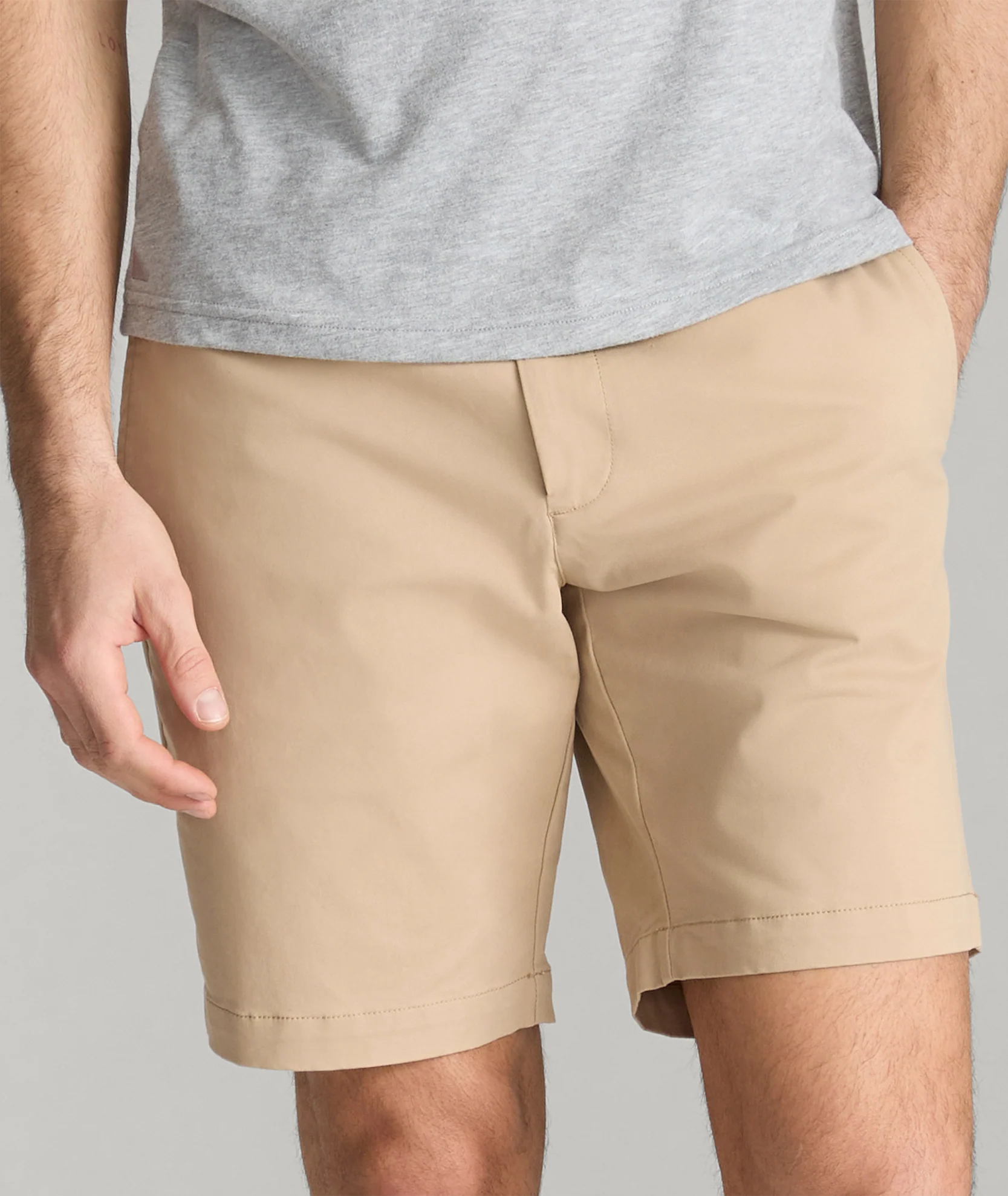9" Stretch Chino Shorts - Image 2