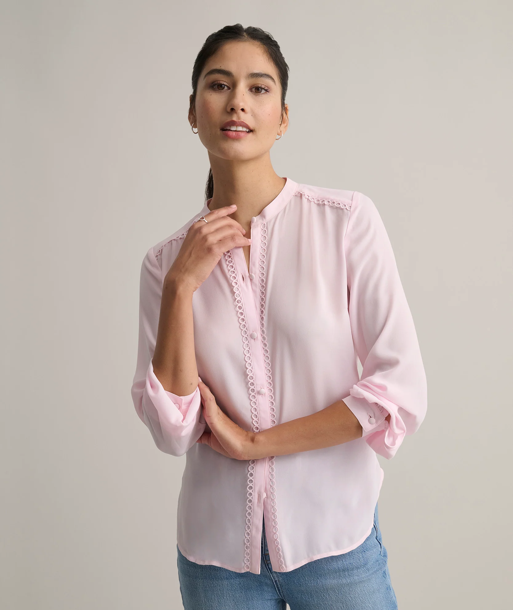 Solid Tabitha Shirt - Image 3
