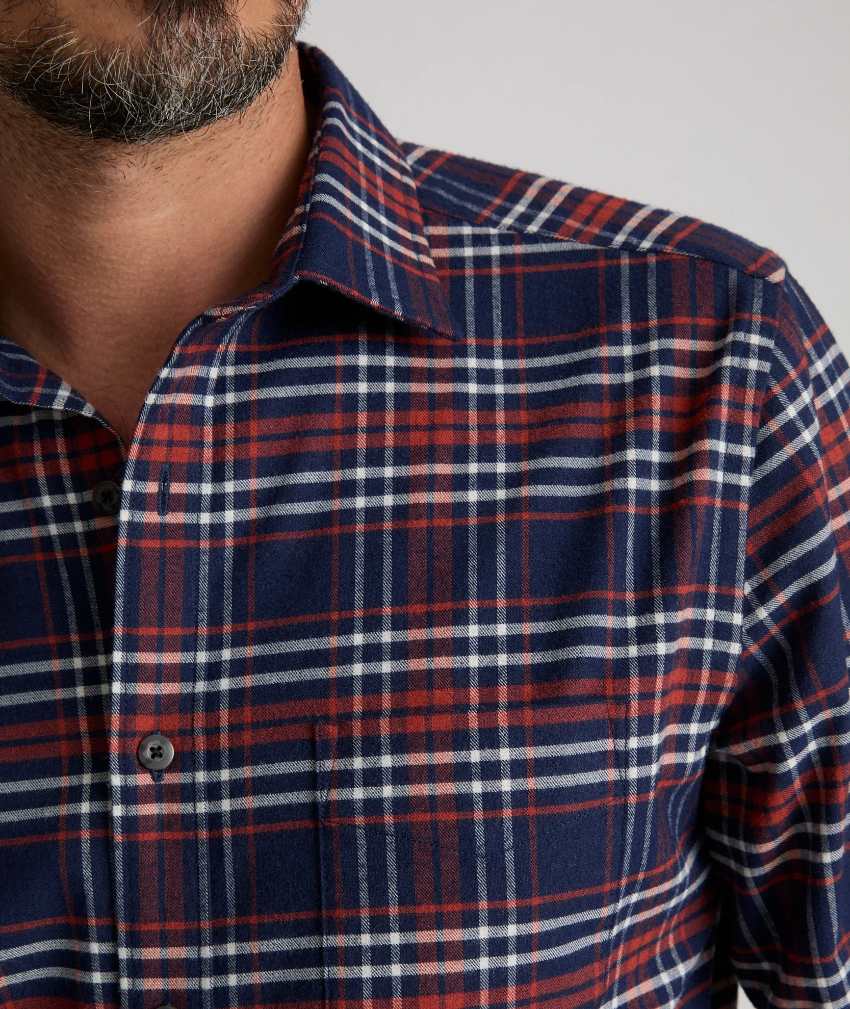 Performance Flannel Trezari Shirt - FINAL SALE - Image 3