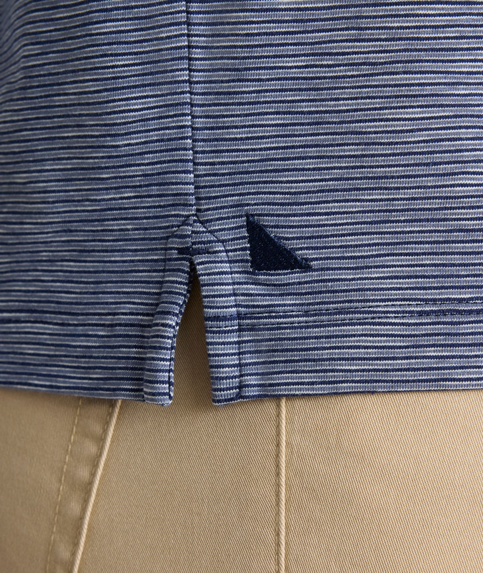 Jersey Slub Short-Sleeve Henley - FINAL SALE - Image 4
