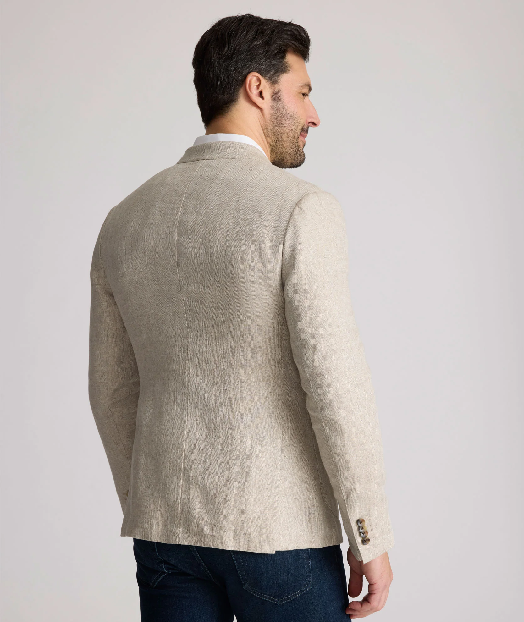 Italian Linen Whittle Sport Coat - FINAL SALE - Image 4