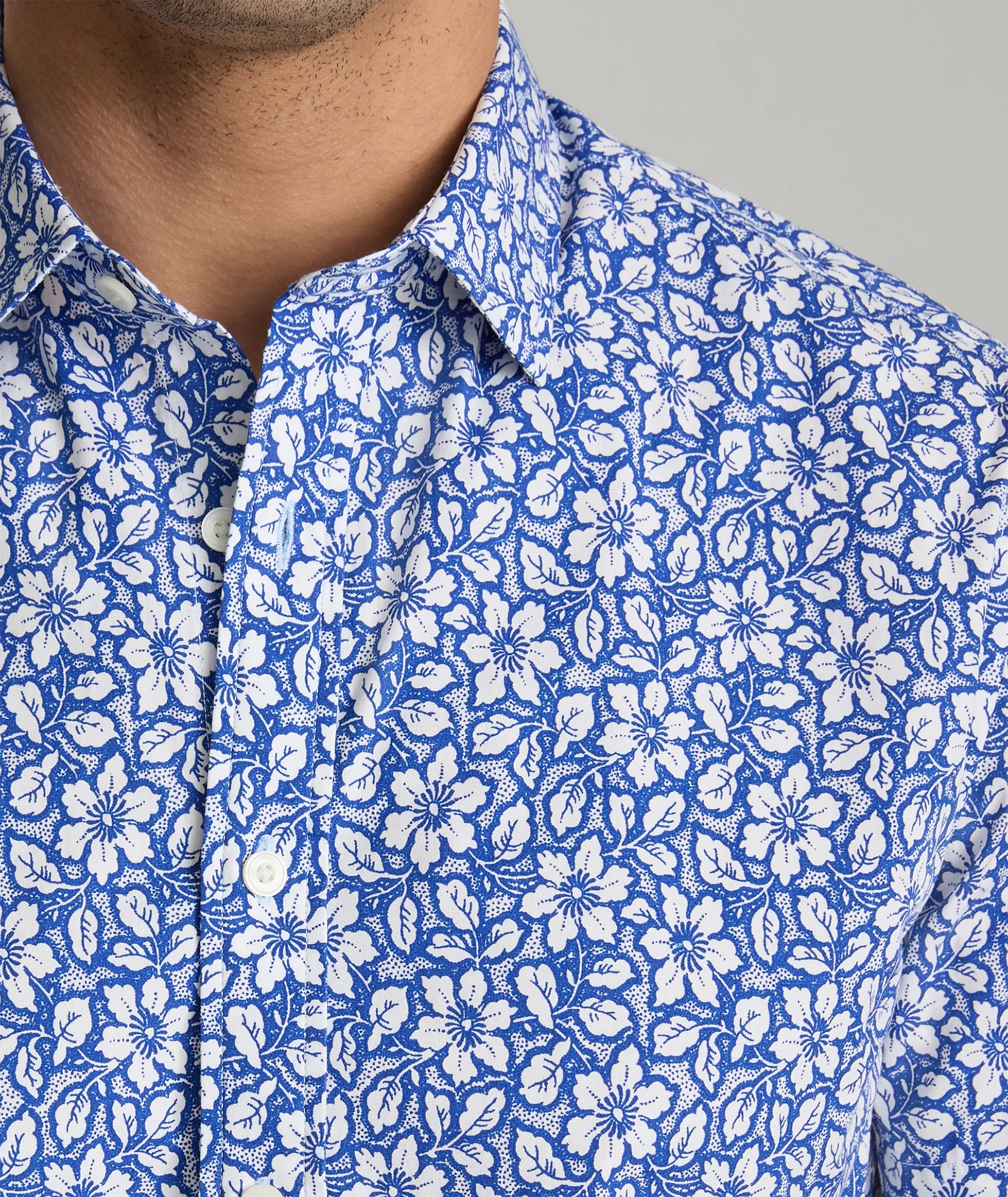 Stretch Cotton Short-Sleeve Wilson Shirt - FINAL SALE - Image 3
