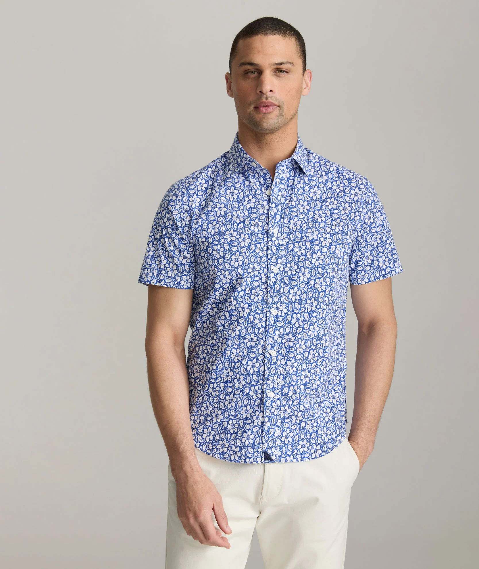 Stretch Cotton Short-Sleeve Wilson Shirt - FINAL SALE - Image 4